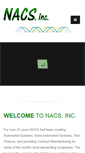 Mobile Screenshot of nacsinc.com